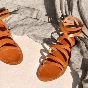 NWOB Massimo Dutti Sandals Brown Women's Size 37EU 6.5US